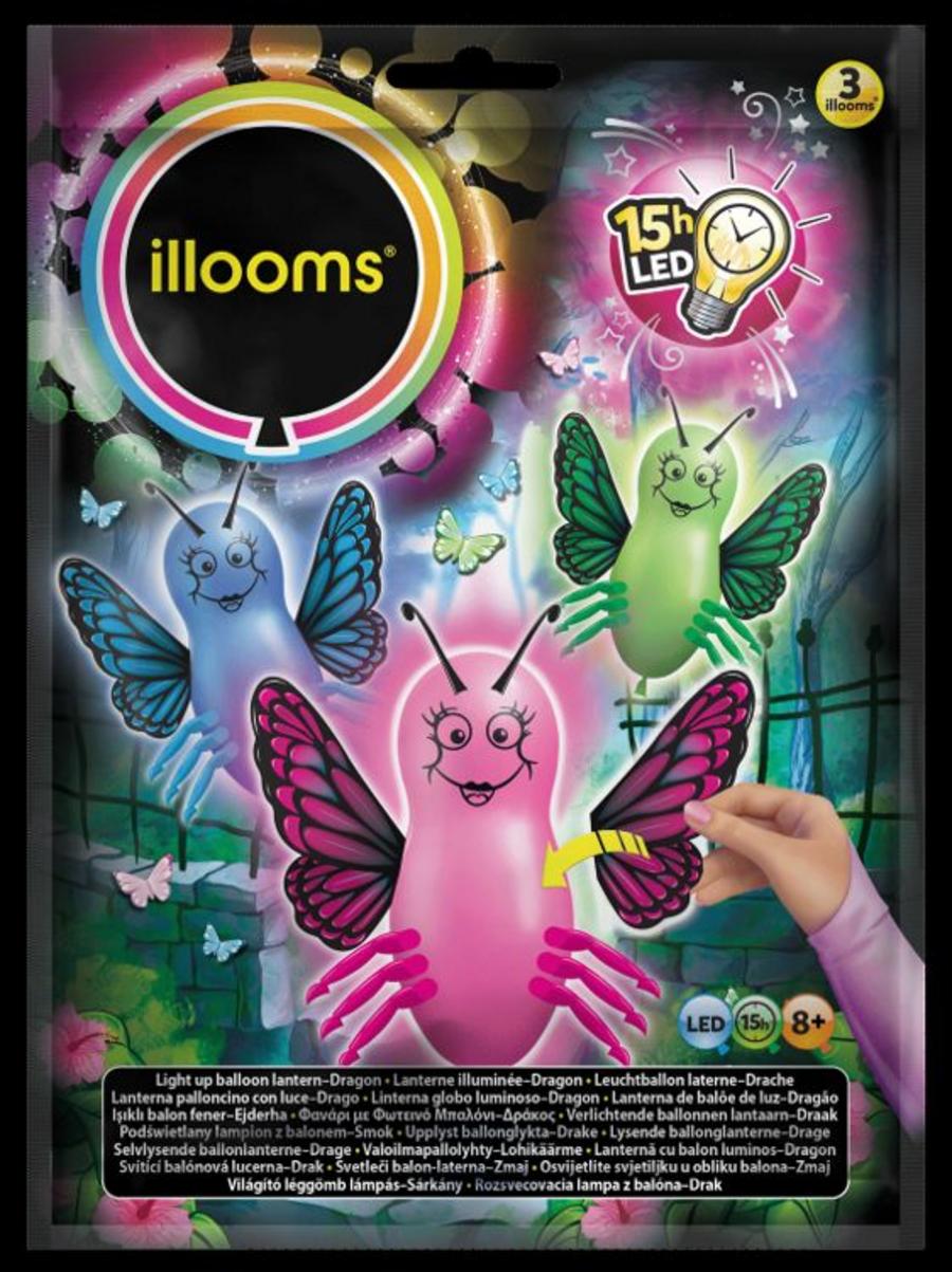 /3 BALLON LUMINEUX PAPILLON