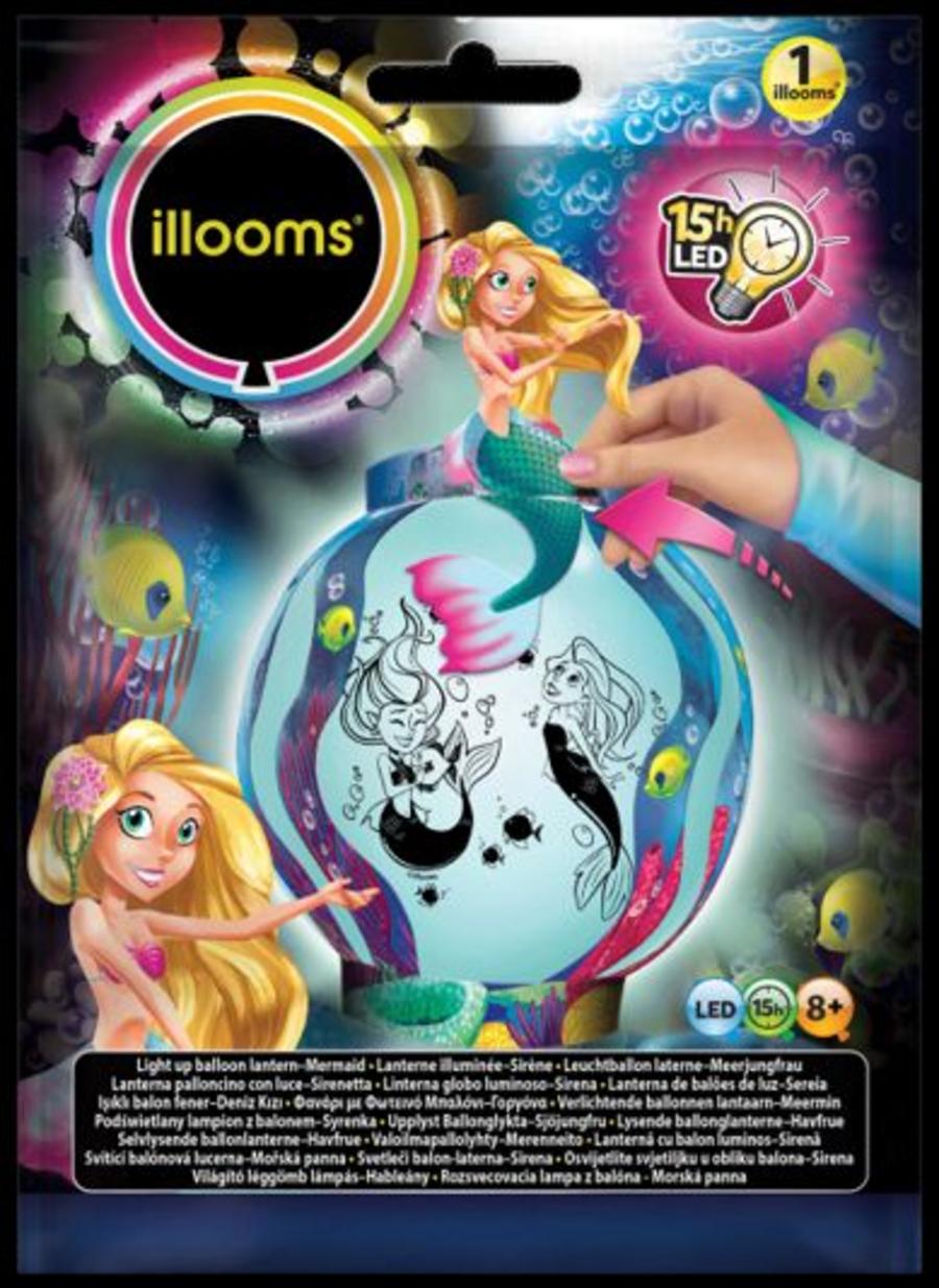 BALLON LUMINEUX SIRENE 21CM