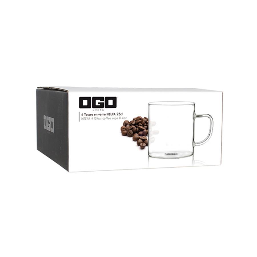 TASSES EN VERRE HELYA 25CL