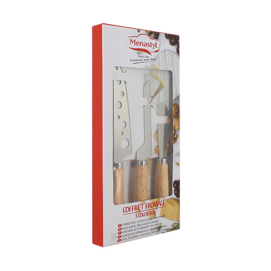 COFFRET 3 COUTEAUX A FROMAGE