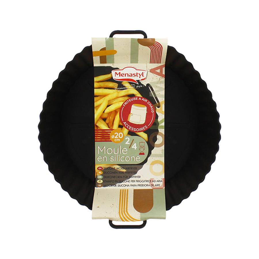 MOULE SILICONE NOIR D20CM