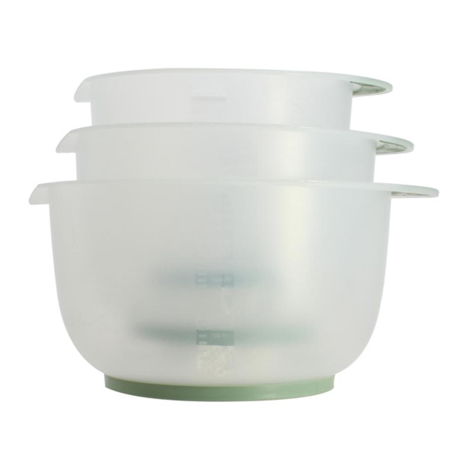 SET 3 BOLS DOSEURS - PLASTIQUE