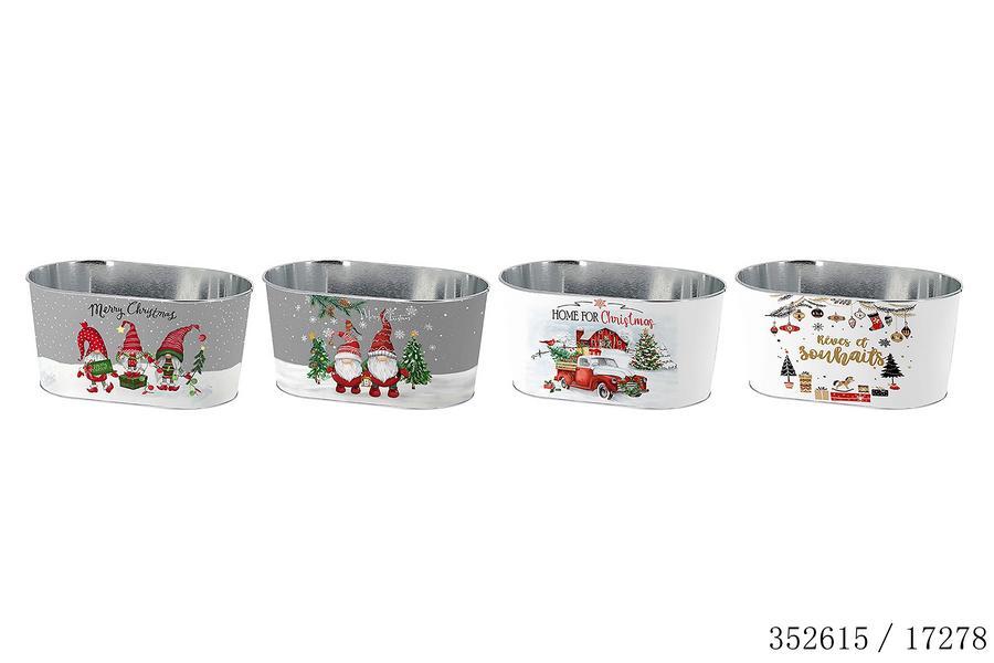 POT EN METAL - 4 MODELES