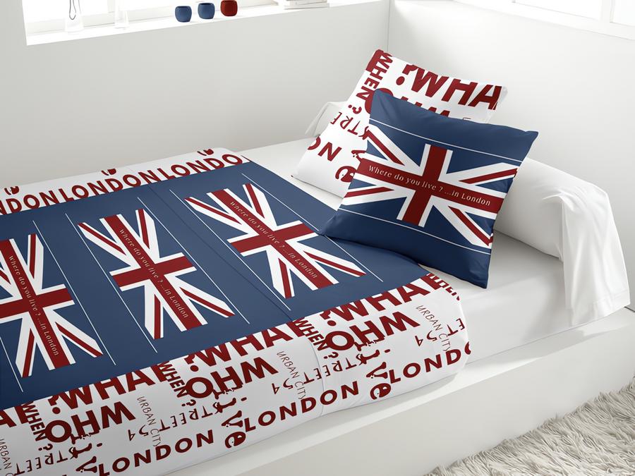 PAR. DE LIT 240X300 UNION JACK