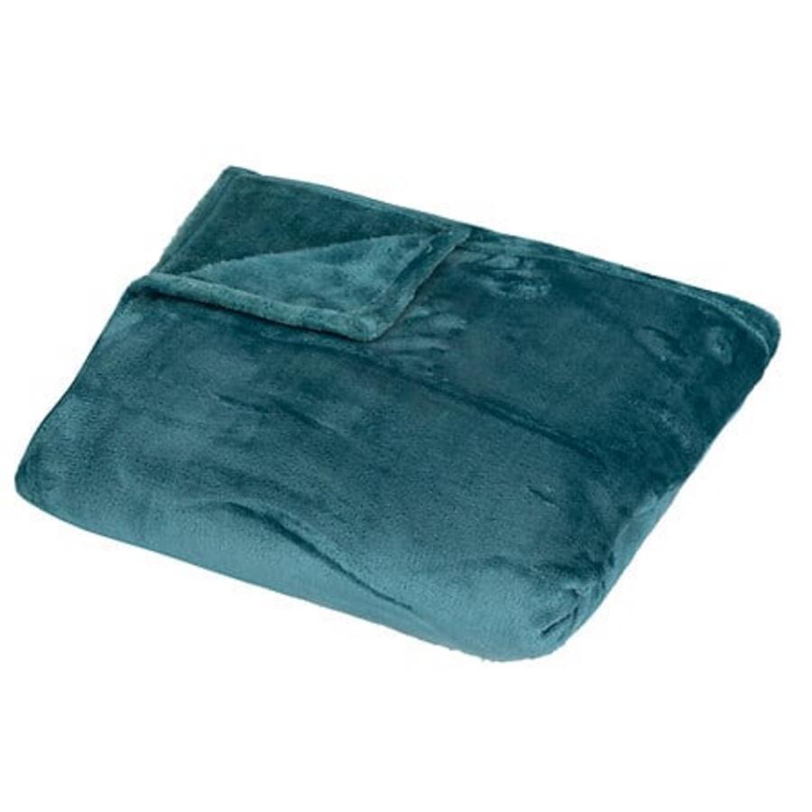 PLAID ROW 150X200CM - PETROLE