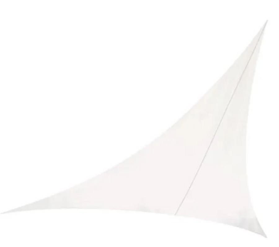 VOILE OMBRAGE BLANC 3.6X3.6M