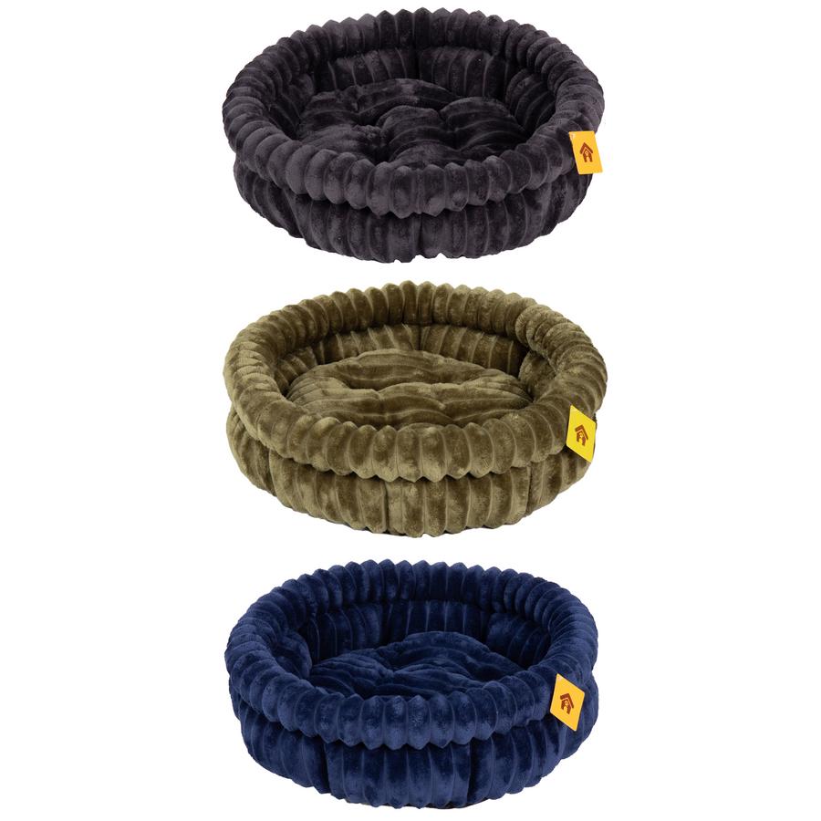 PANIER ROND EN VELOURS COTELE