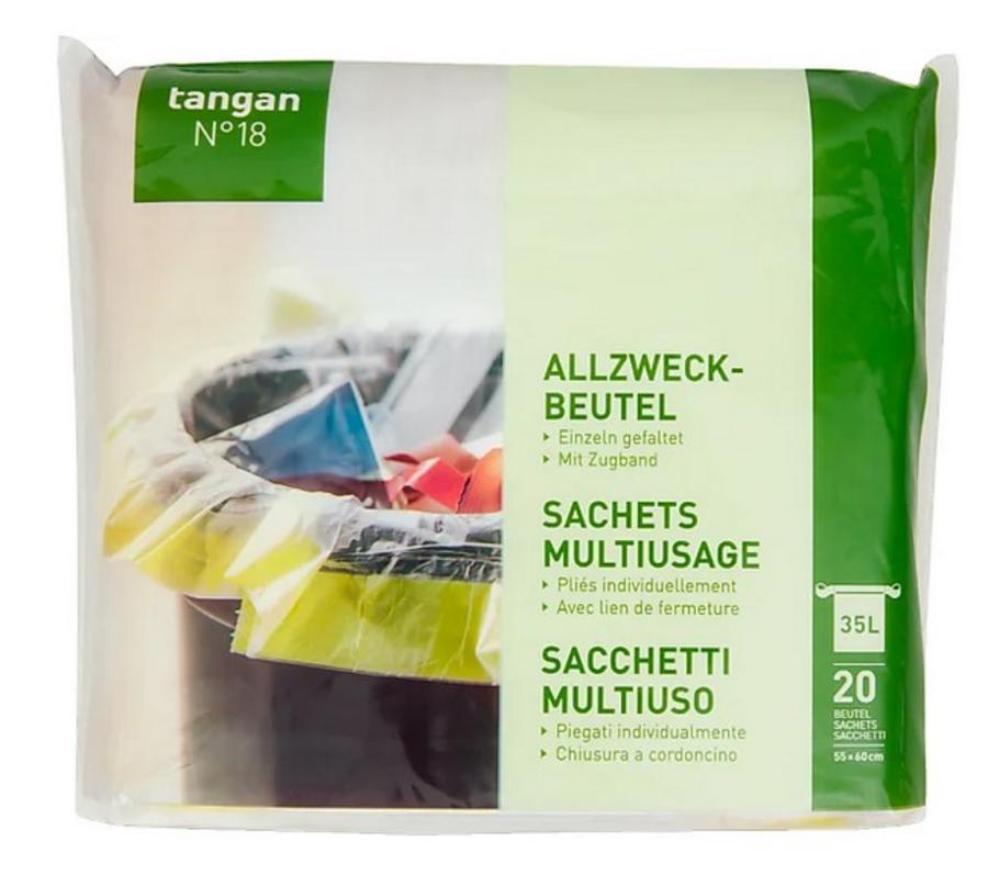 SACS POUBELLE - 35L X20 PIECES
