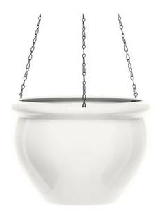 SUSPENSION SIENA D.26CM BLANC