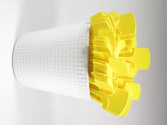 LOT DE 500 ETIQUETTES H.25CM