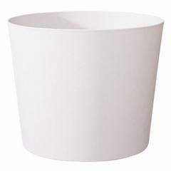 POT A FLEURS ROND - BLANC