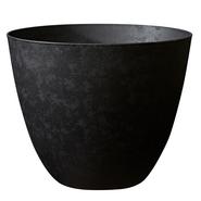 POT ELEMENT ROND NOIR D.30CM