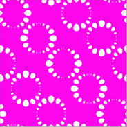 SERVIETTE PAPIER BUBBLE ROSE