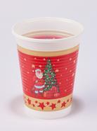 GOBELET PLASTIQUE SANTA CLAUS