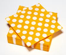 SERVIETTE EN PAPIER ORANGE