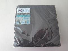 SERVIETTE EN PAPIER - NOIR