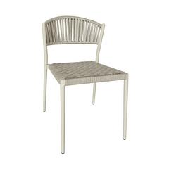 CHAISE ALU FIGARI SABLE
