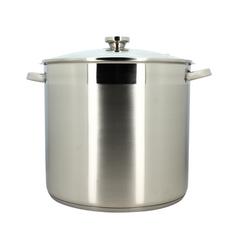 MARMITE INOX & COUVERCLE VERRE