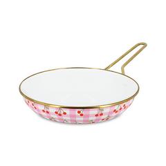 POELE VICHY CERISE 24CM