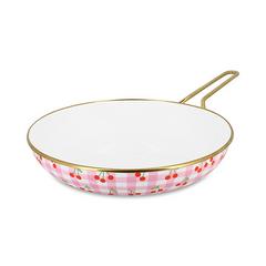 POELE VICHY CERISE 28CM