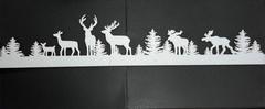 STICKER DECO NOEL 9X100CM