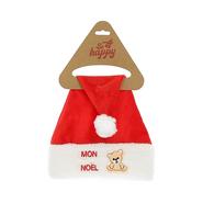 BONNET BEBE 33X23CM MON NOEL