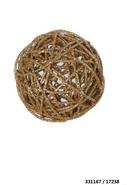 SET DE 2 BOULES EN ROTIN