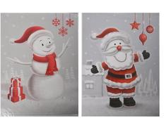 ASST2 STICKER NOEL 29.5X40CM