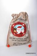 SAC NOEL JUTE 54X75CM PERE NOE