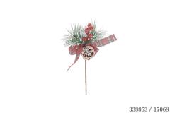 TIGE BOUQUET 12X25CM NOEUD ECO