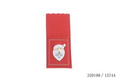 RANGE COUVERT ROUGE EN TISSU
