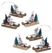 ASST6 PERSONNAGES SUR LUGE