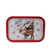 PLATEAU METAL JOYEUX NOEL