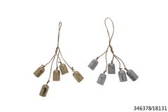 ASST2 SUSPENSIONS CLOCHE OR-AR