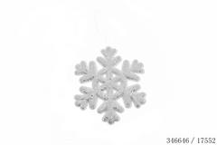 SUSPENSION FLOCON BLANC 13.5X1