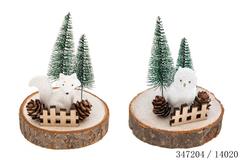 SUJET DE NOEL EN BOIS