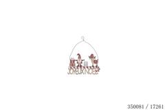 SUSPENSION CERF EN BOIS