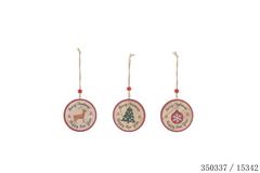 ASST3 SUSP BOIS7X7CM RONDIN