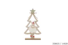 SAPIN BOIS RENNE 14X4X26CM