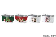 ASST4 POTS METAL 22X13X11CM