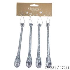 SET4 STALACTITE 2X20CM PLASTIQ SET4 STALACTITE 2X20CM PLASTIQ