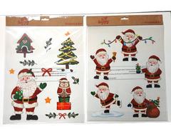 ASST2 STICKER PERE NOEL 28X34C ASST2 STICKER PERE NOEL 28X34C