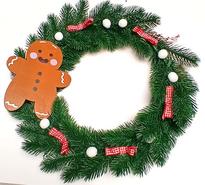 COURONNE GINGERMAN 30X3X30CM COURONNE GINGERMAN 30X3X30CM