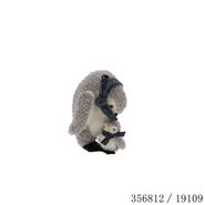 PINGOUIN GRIS BLEU 19X16X21CM