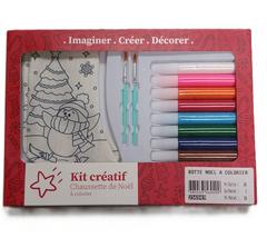 BOTTE NOEL A COLORIER