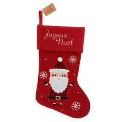 CHAUSSETTE DE NOEL ROUGE