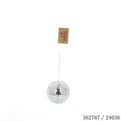 BOULE FACETTE DIAM 8CM POLYFOA