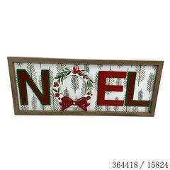 CADRE MOT NOEL L45CM MDF