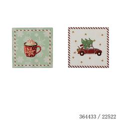 ASST2 DESSOUS DE PLAT VERRE 20