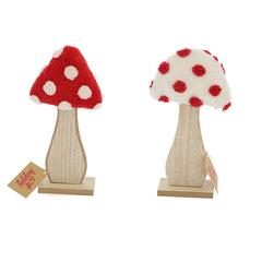 ASST2 CHAMPIGNON BOIS H20CM